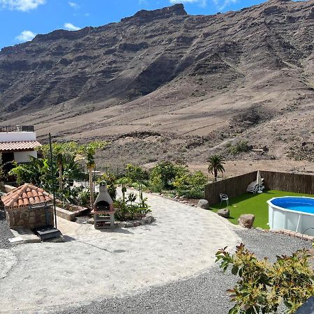 Casa Rural Con Bano Adaptado Y Piscina En Mogan Luaran gambar