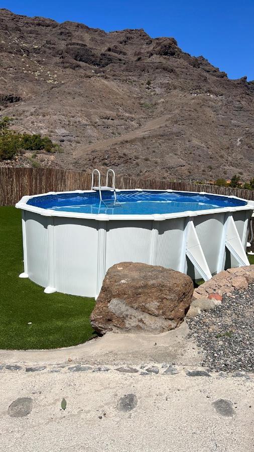 Casa Rural Con Bano Adaptado Y Piscina En Mogan Luaran gambar
