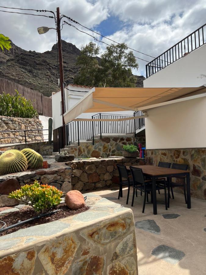 Casa Rural Con Bano Adaptado Y Piscina En Mogan Luaran gambar