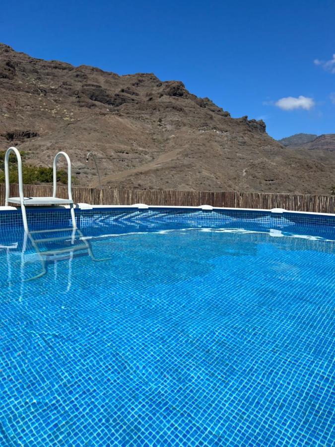 Casa Rural Con Bano Adaptado Y Piscina En Mogan Luaran gambar