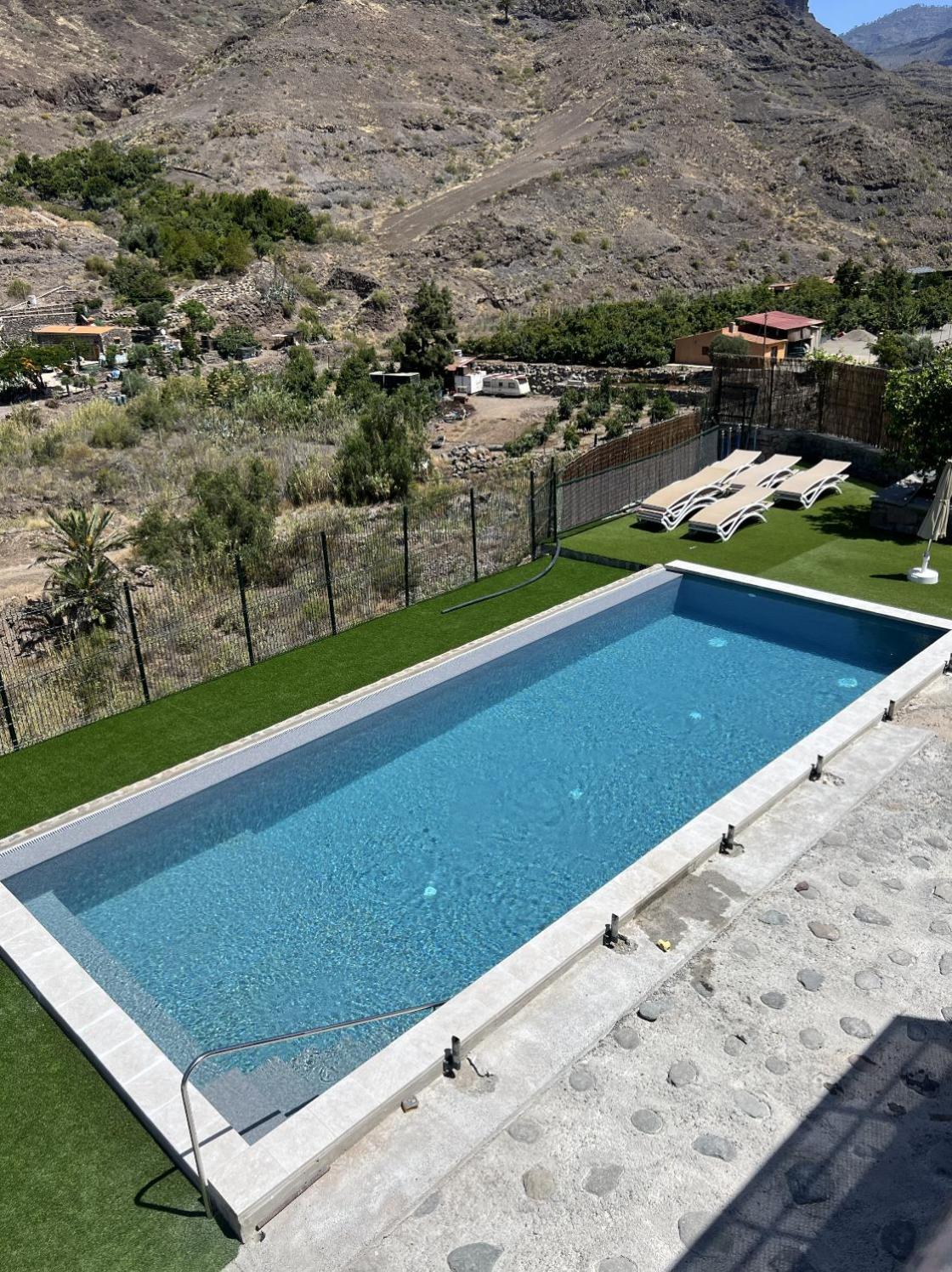 Casa Rural Con Bano Adaptado Y Piscina En Mogan Luaran gambar